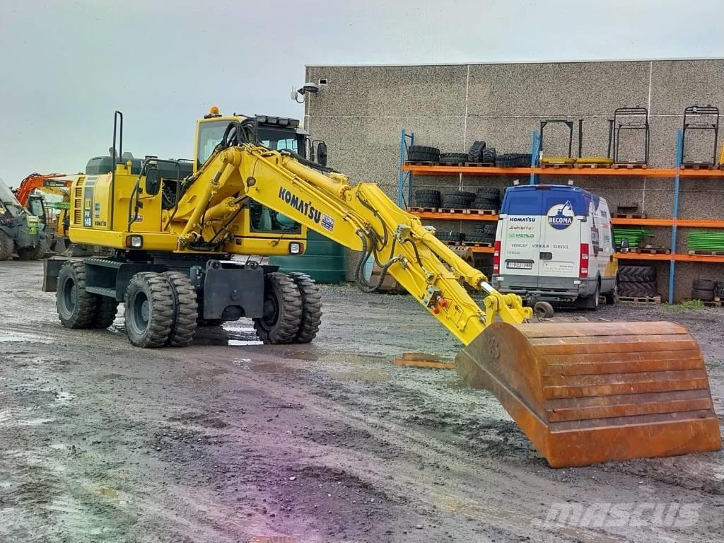 Komatsu PW 148-8  휠 굴삭기