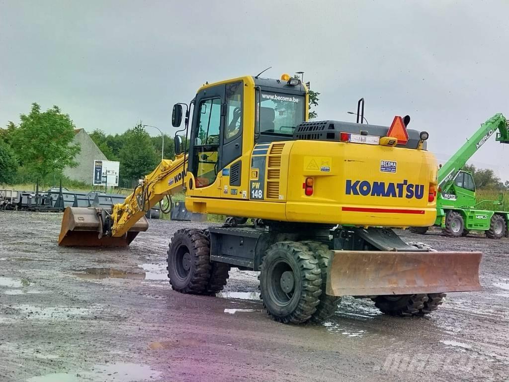 Komatsu PW 148-8  휠 굴삭기