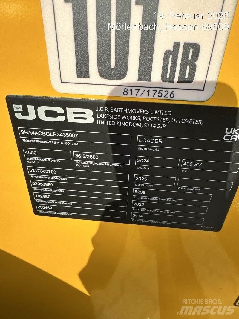 JCB 406  휠로우더