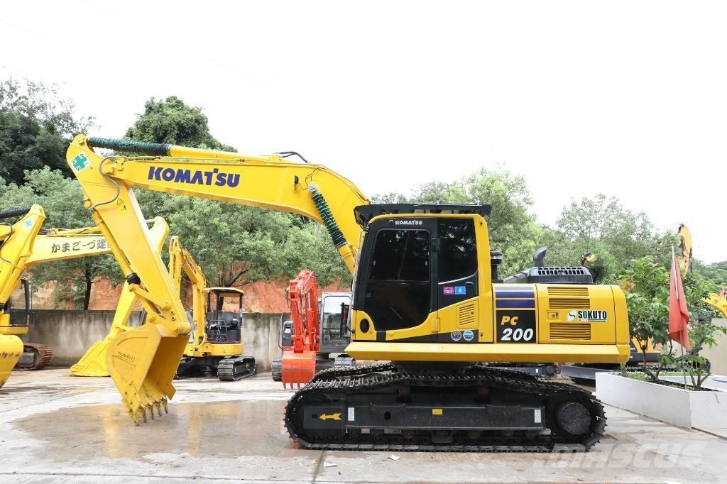 Komatsu PC 200-8 소형 굴삭기 7톤 미만