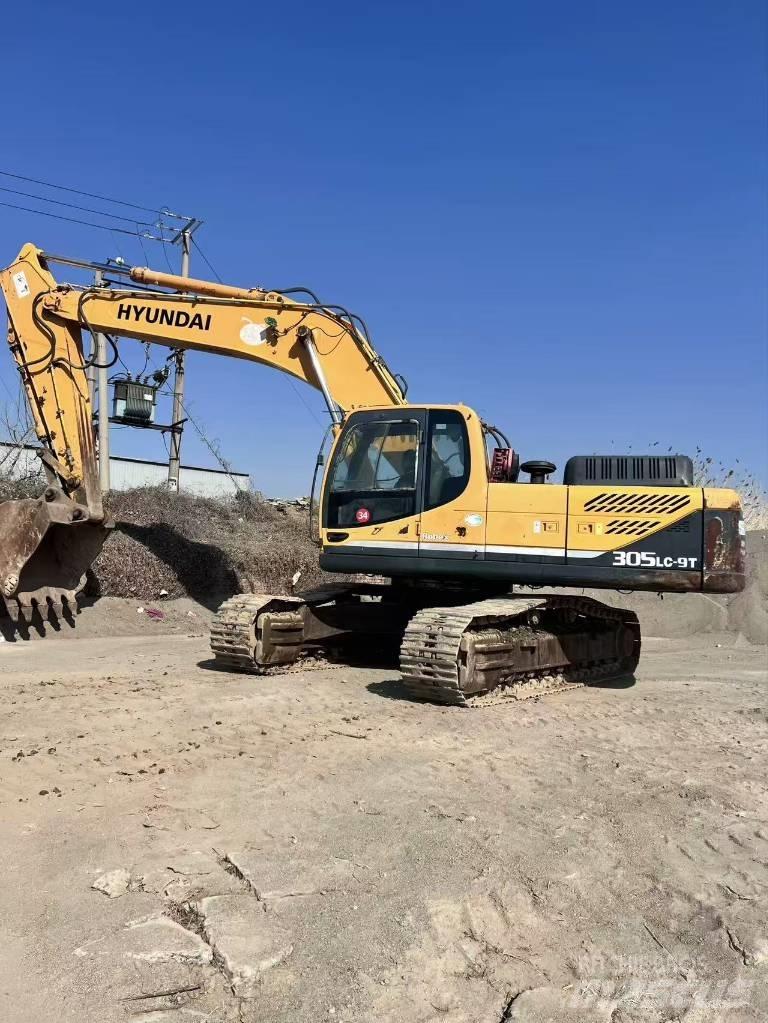 Hyundai R305lc-9t 대형 굴삭기 29톤 이상