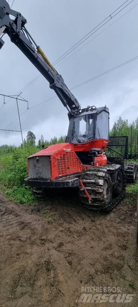 Valmet 801C 원목 하베스터