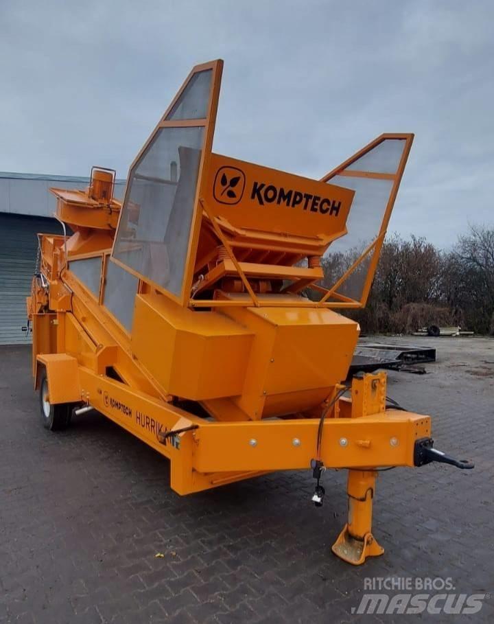 Komptech Hurrikan 분류 장비 -> 폐기물 분류 장비