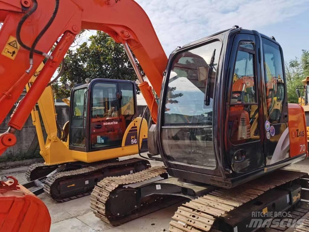 Hitachi ZX70 중형굴삭기 7톤-28톤