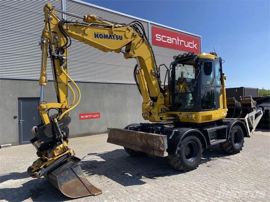 Komatsu PW118MR-11  휠 굴삭기