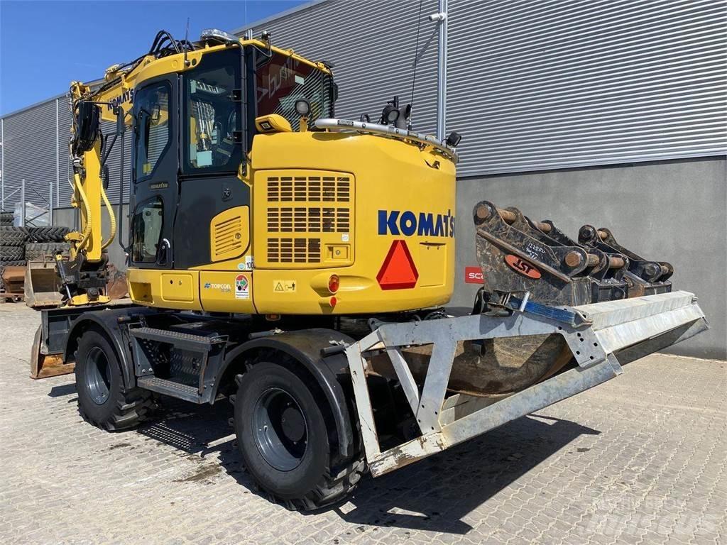 Komatsu PW118MR-11  휠 굴삭기