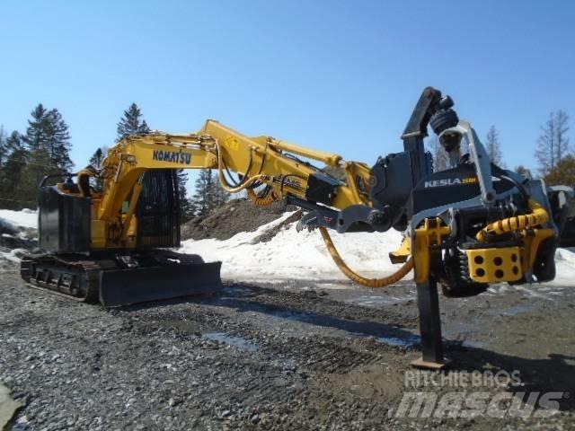 Komatsu PC138USCL-11 원목 하베스터