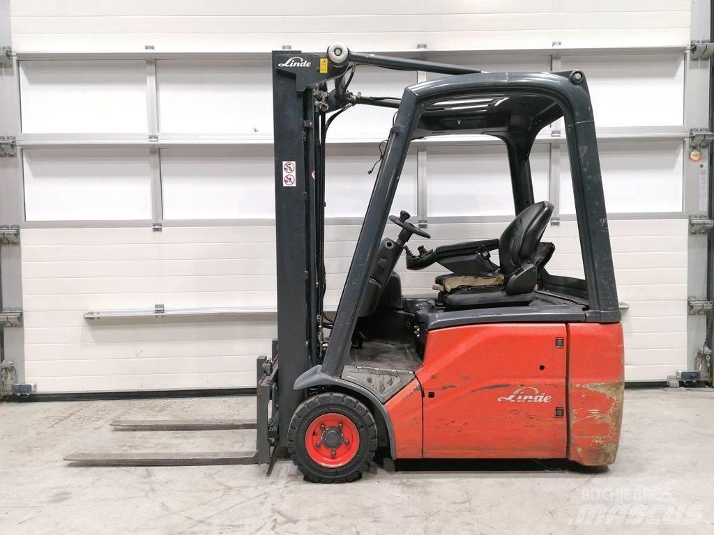 Linde E15-01 전동 지게차