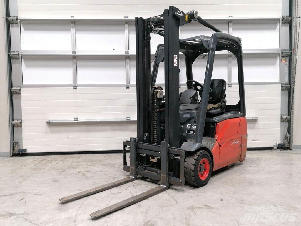 Linde E15-01 전동 지게차