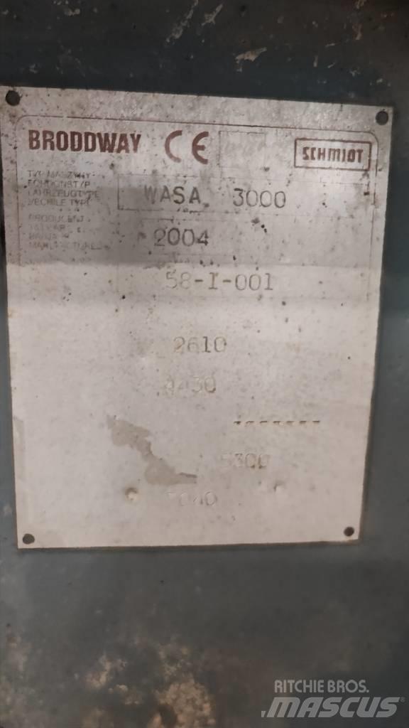 Broadway Wasa 3000 도로 청소차