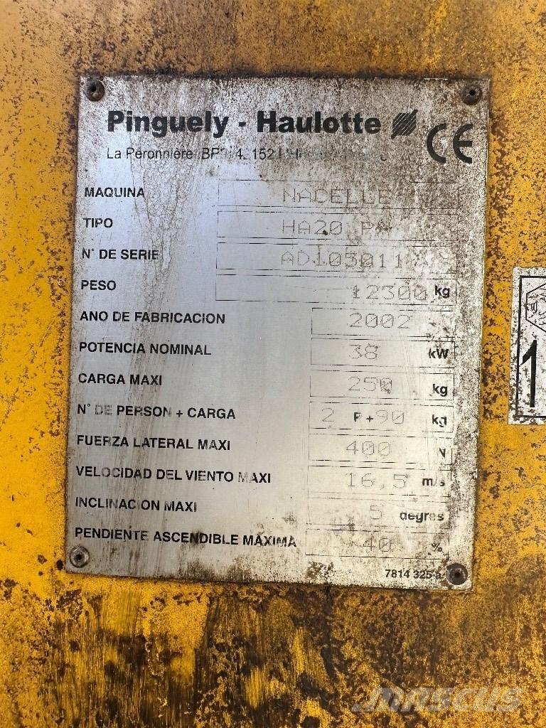 Haulotte HA 20 PX 관절형 전동이동 리프트