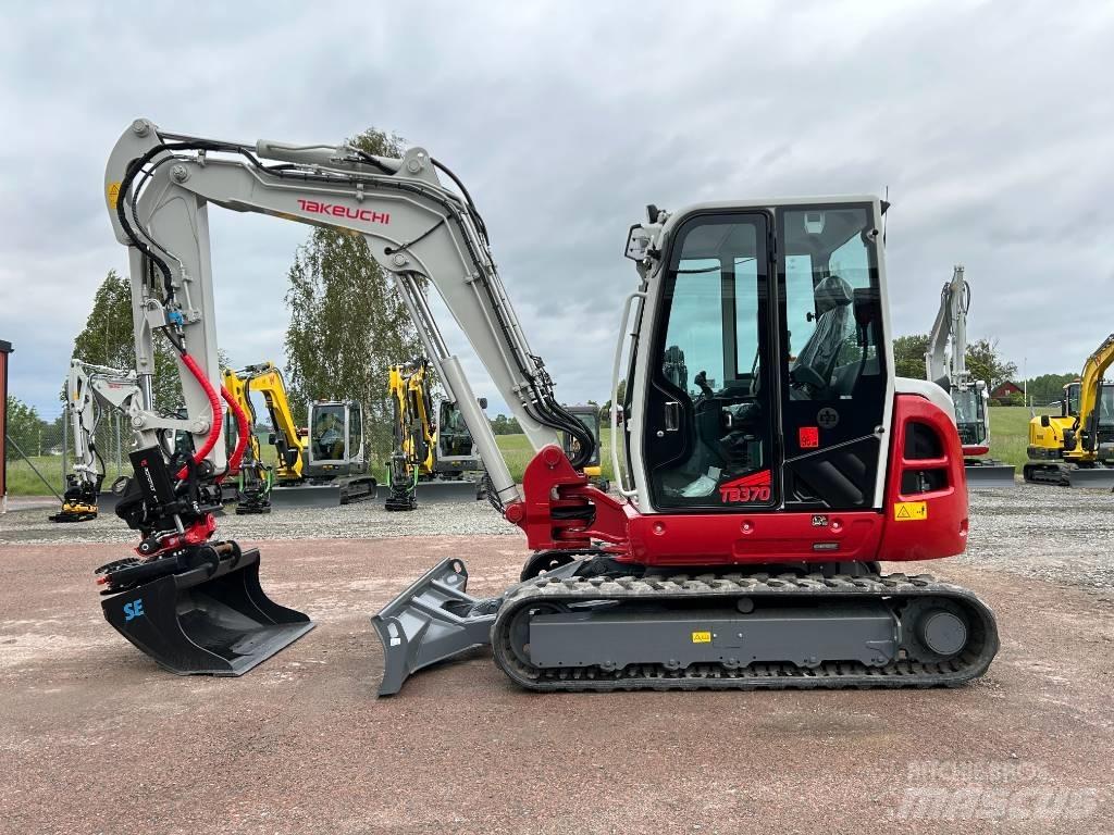 Takeuchi TB370 소형 굴삭기 7톤 미만