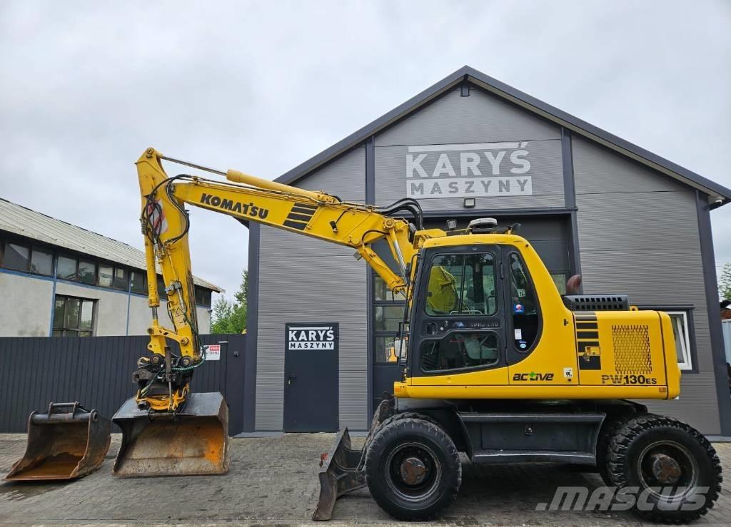Komatsu PW 130ES-6K  휠 굴삭기