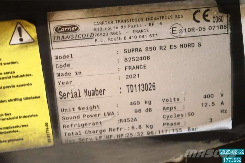 Mercedes-Benz Actros 온도 조절식 트럭