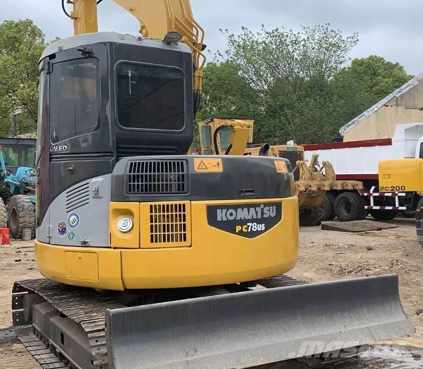 Komatsu pc78us 중형굴삭기 7톤-28톤