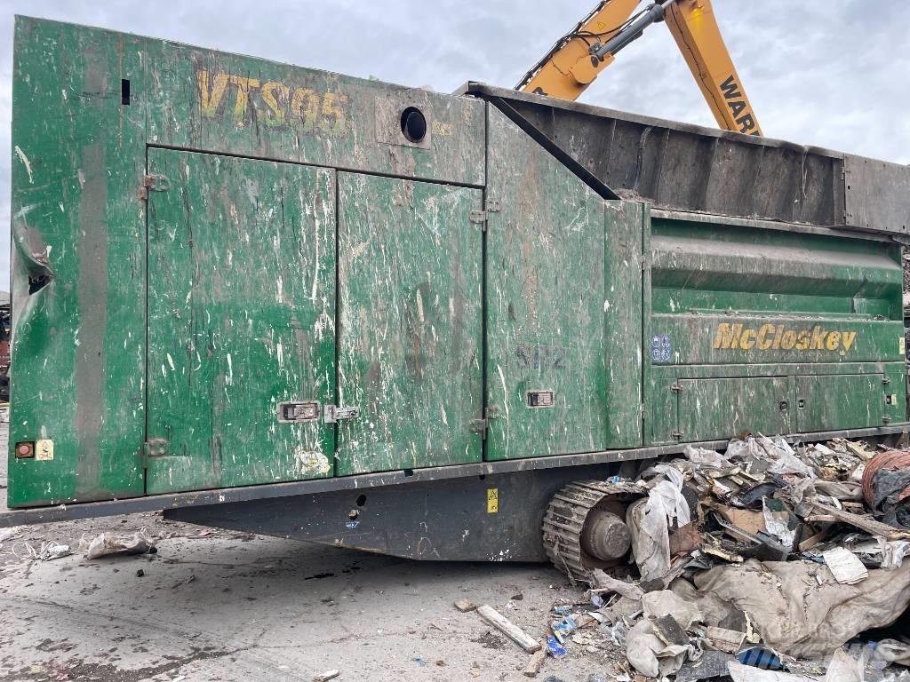 McCloskey VTS95 폐기물 분쇄기
