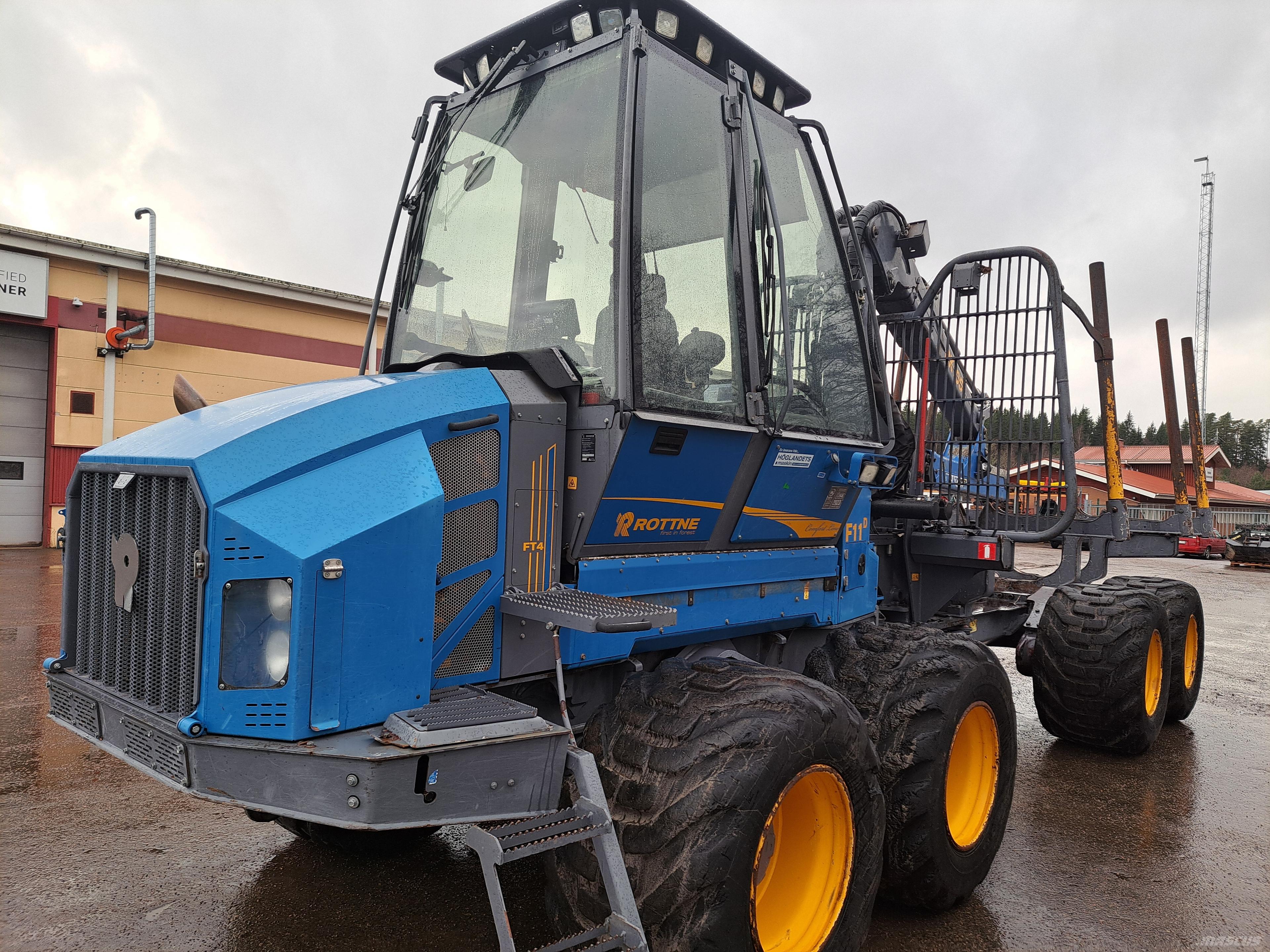 Rottne F11D 원목 포워더