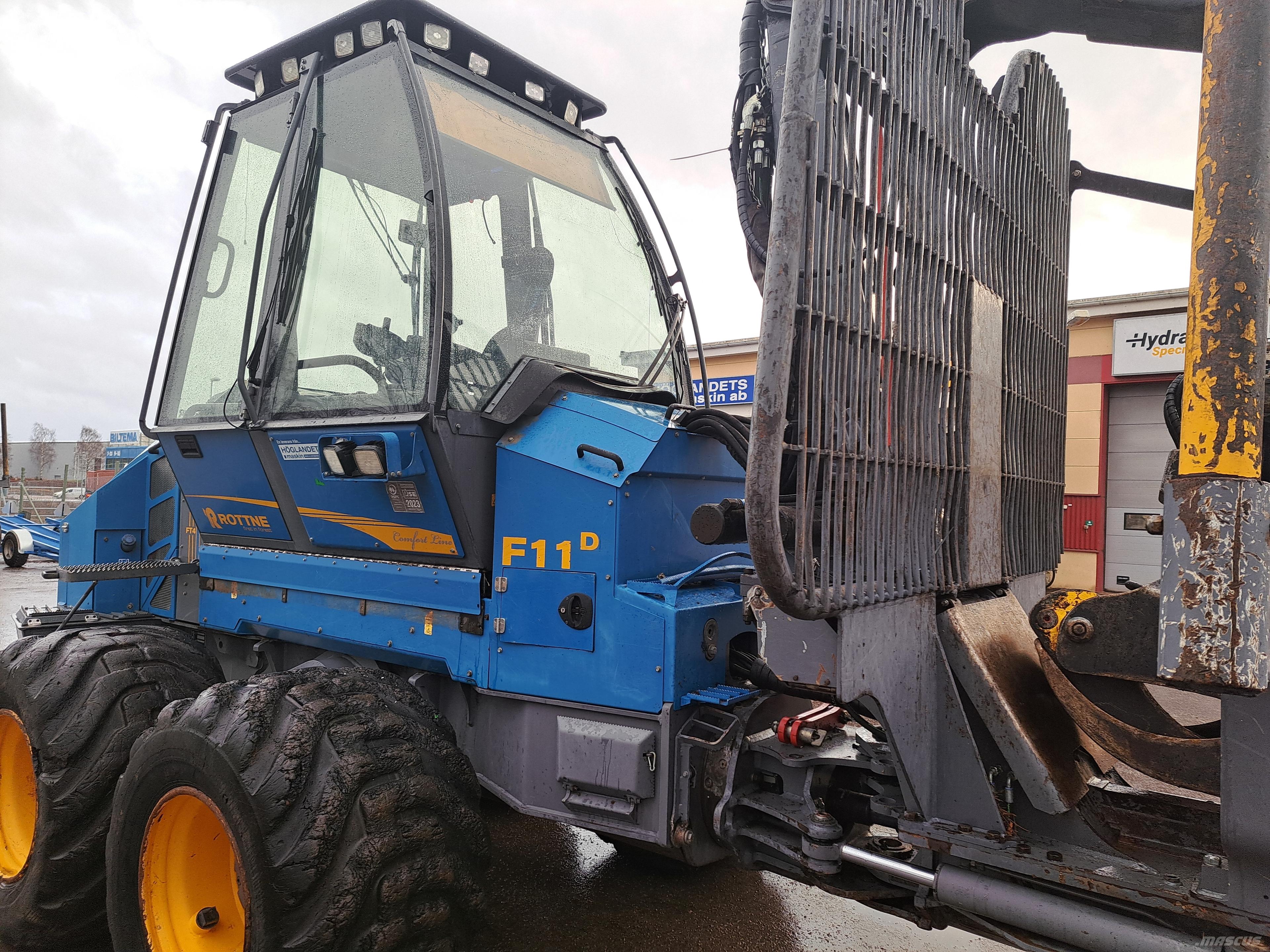 Rottne F11D 원목 포워더