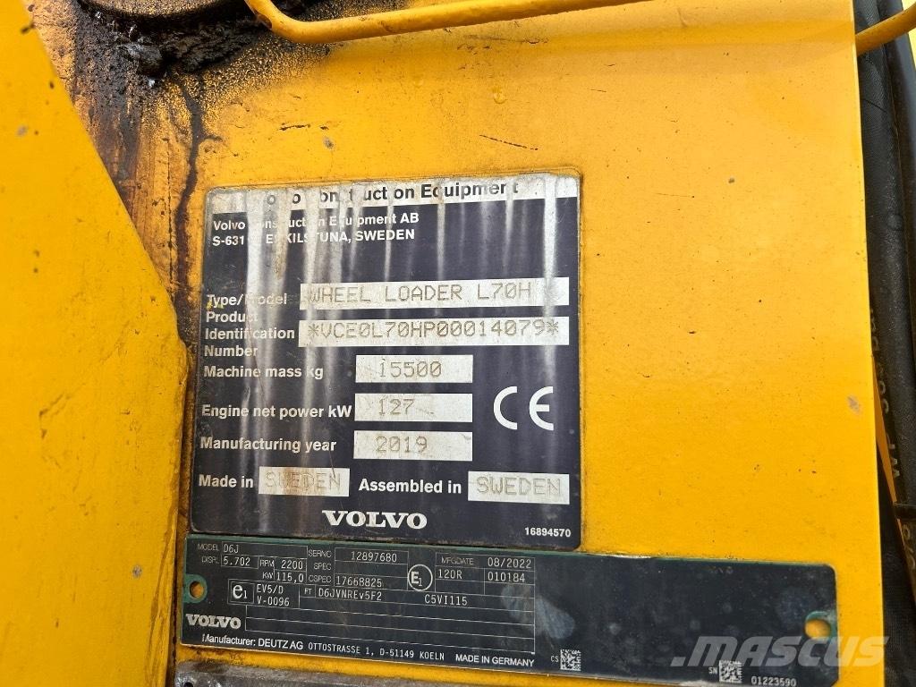 Volvo L 70 H  휠로우더