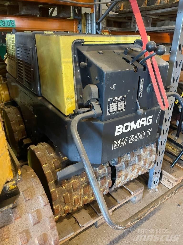 Bomag BW850T 트윈 드럼 롤러
