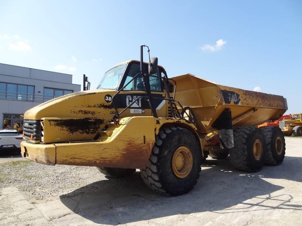 CAT 740 연결식 홀러