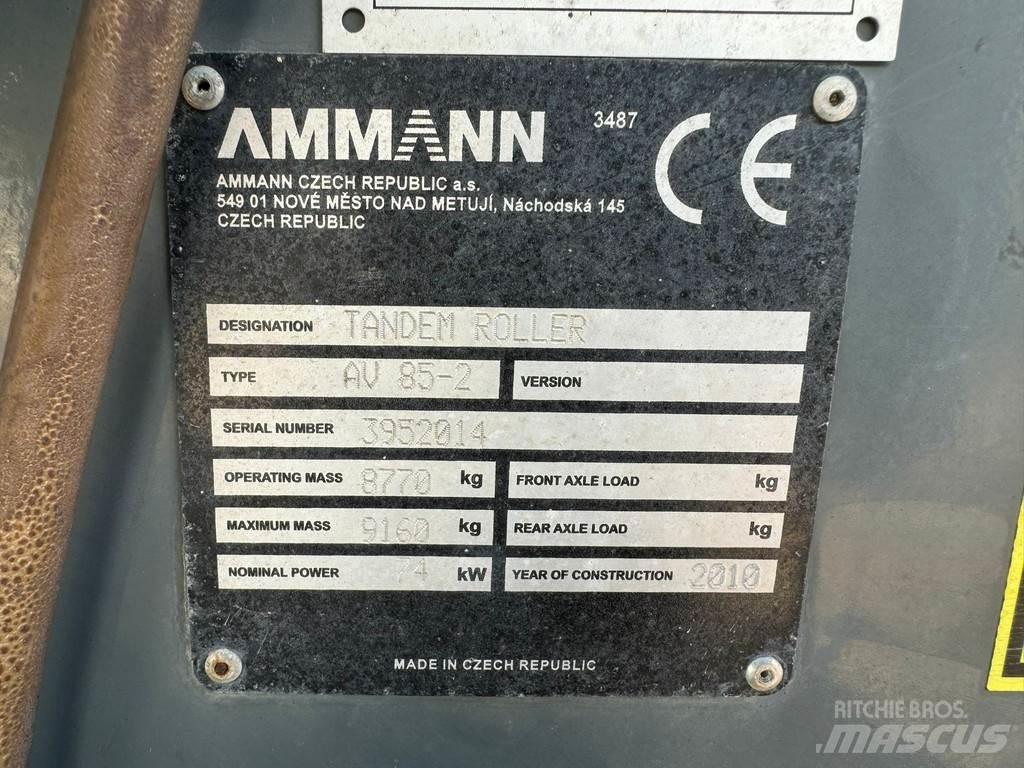 Ammann AV85-2 싱글 드럼 롤러