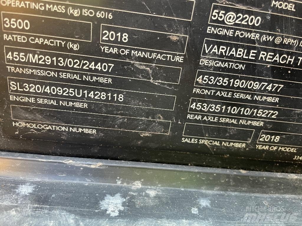 JCB 535-125 텔러 핸들러