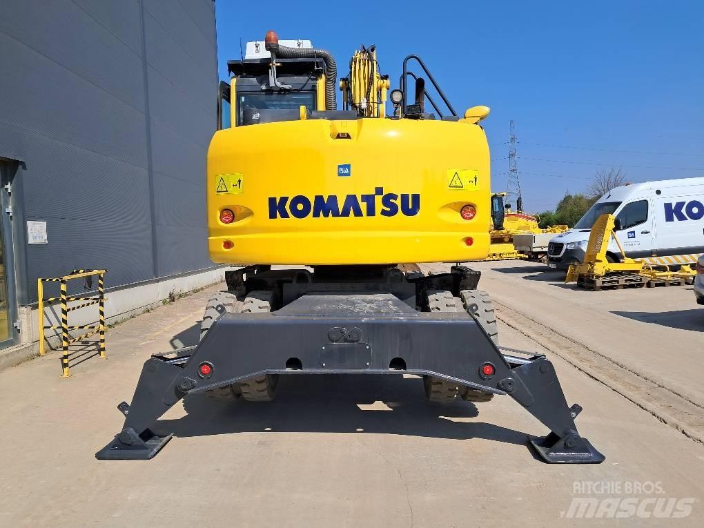 Komatsu PW148-10  휠 굴삭기