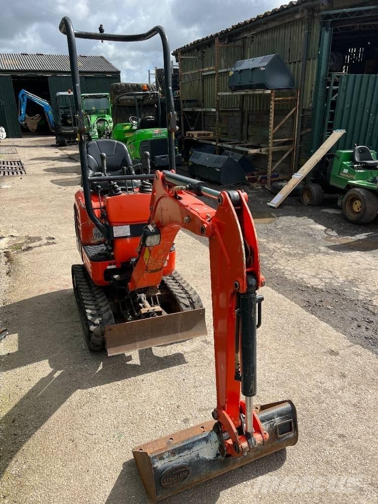Kubota K 008-3 소형 굴삭기 7톤 미만