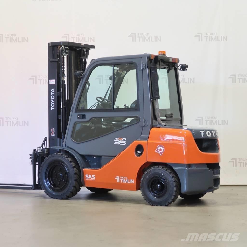 Toyota 02-8FDJF35 디젤 지게차