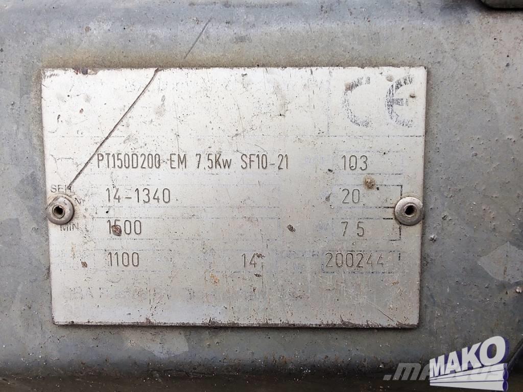 BBA PT150 D200 폐기물 펌프