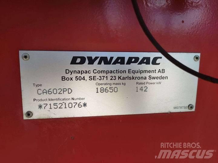 Dynapac CA602PD 싱글 드럼 롤러