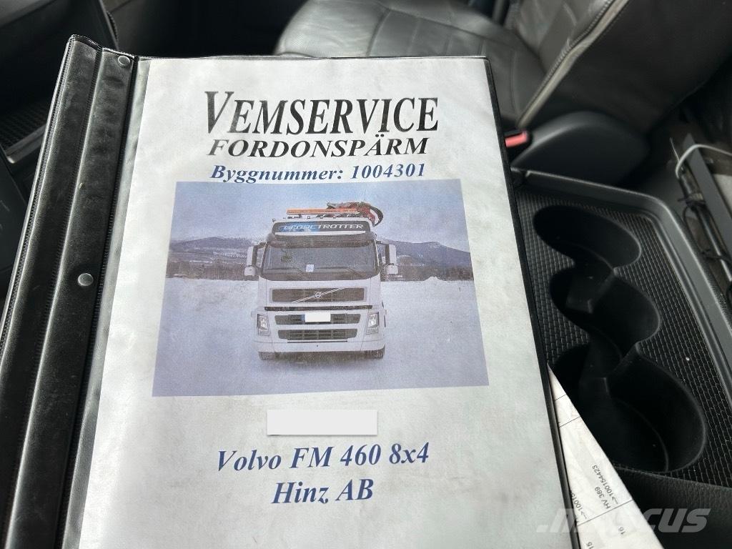 Volvo FM 460 크레인 트럭