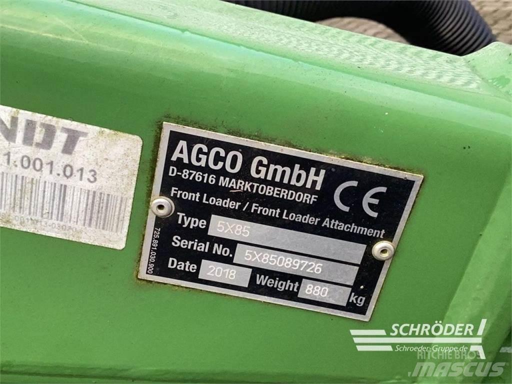 Fendt CARGO 5 X/85 프론트 로더 및 굴착기