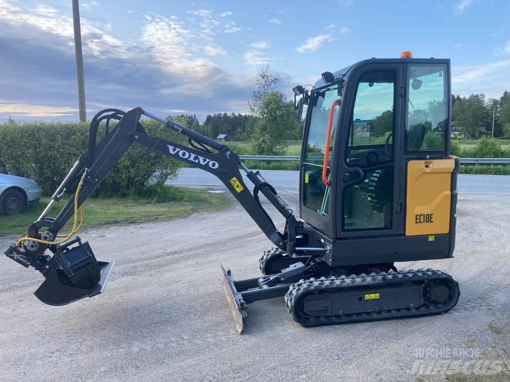 Volvo EC 18 E 소형 굴삭기 7톤 미만