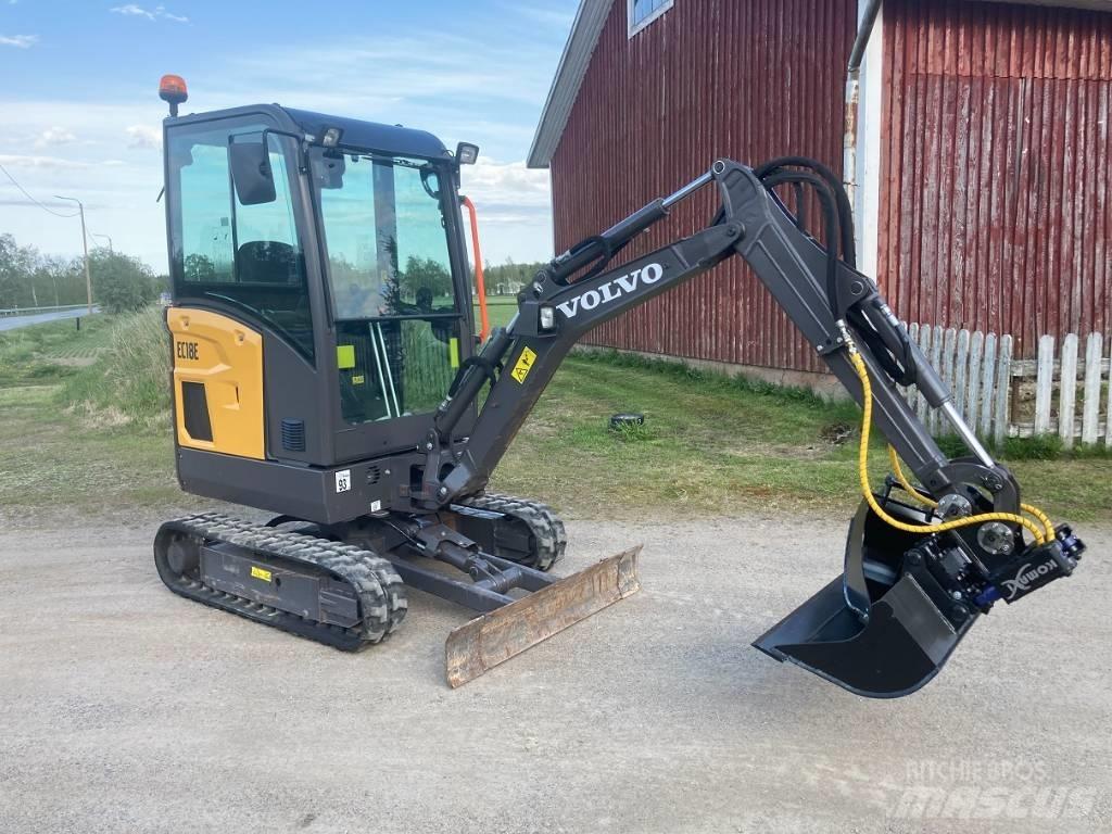 Volvo EC 18 E 소형 굴삭기 7톤 미만