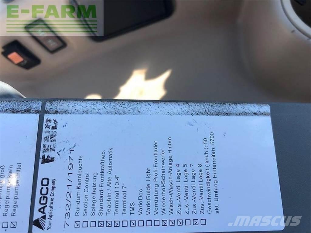 Fendt 714 vario 트랙터