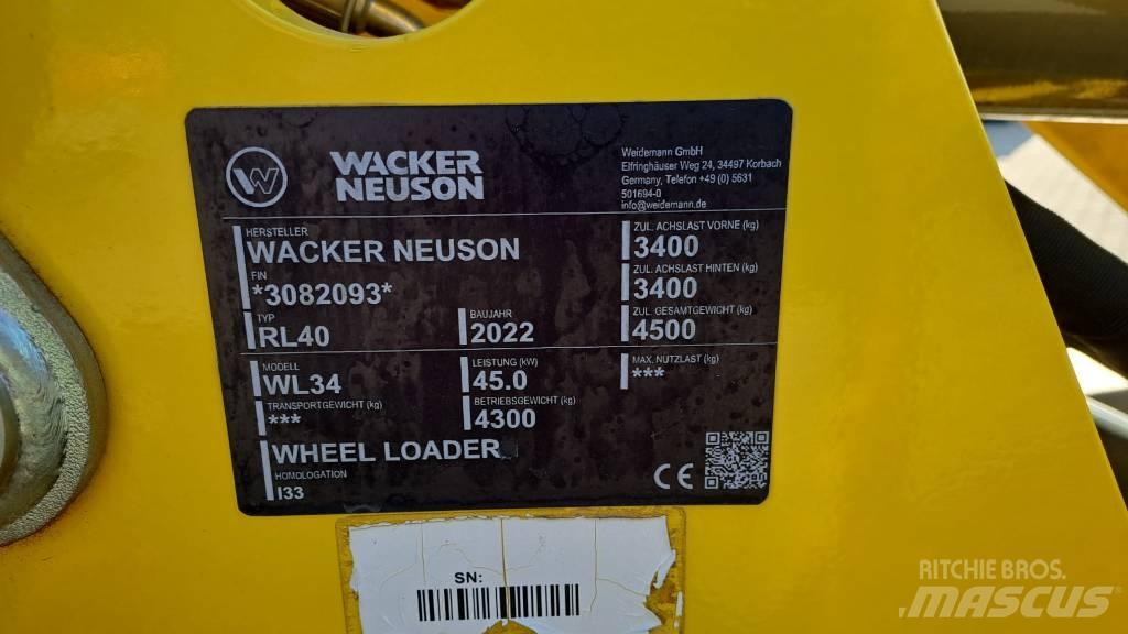 Wacker Neuson WL34  휠로우더