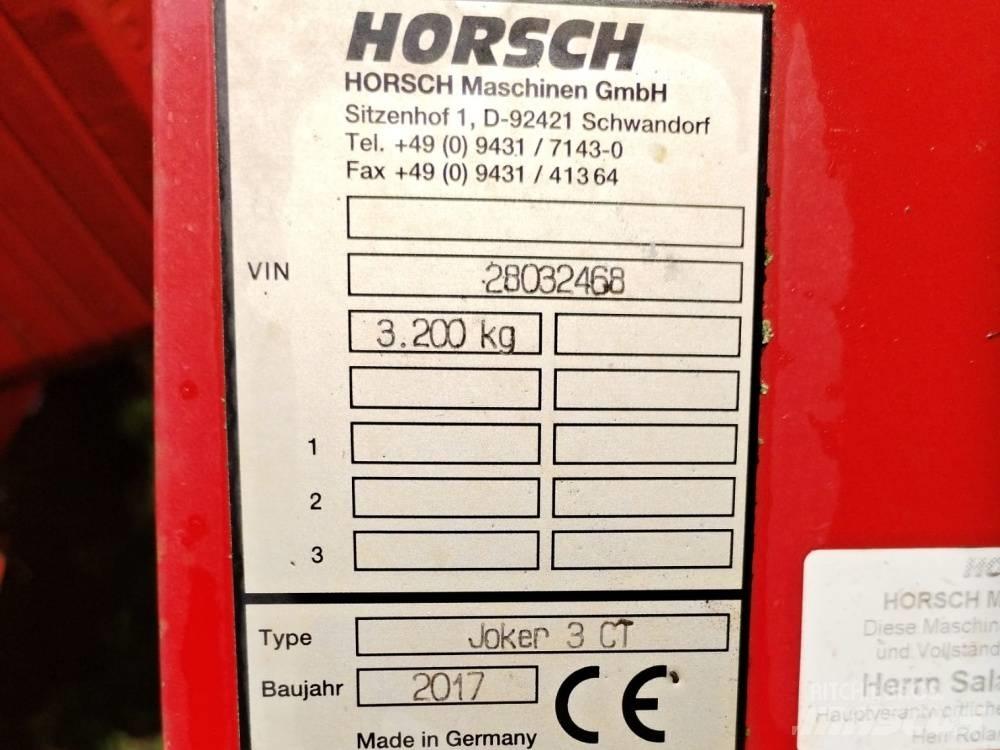 Horsch Joker 3 CT 디스크 하로우(쇄토기)