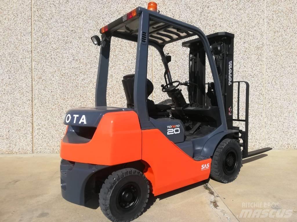 Toyota 02-8 FG F 20 LPG 지게차