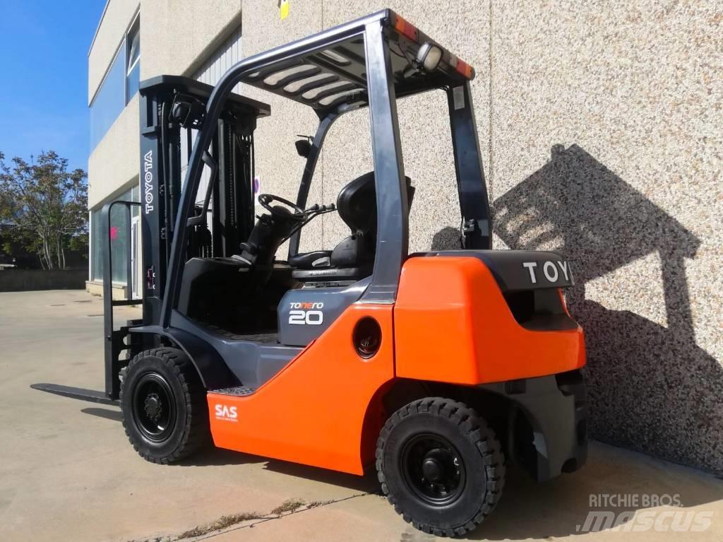 Toyota 02-8 FG F 20 LPG 지게차