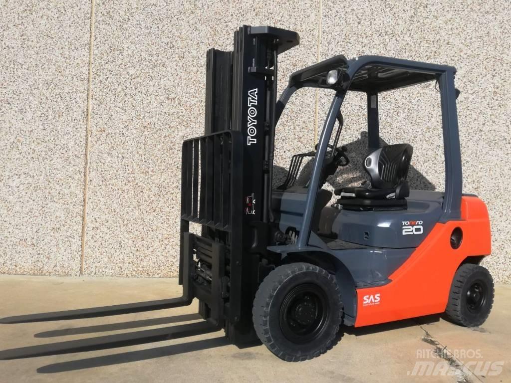 Toyota 02-8 FG F 20 LPG 지게차
