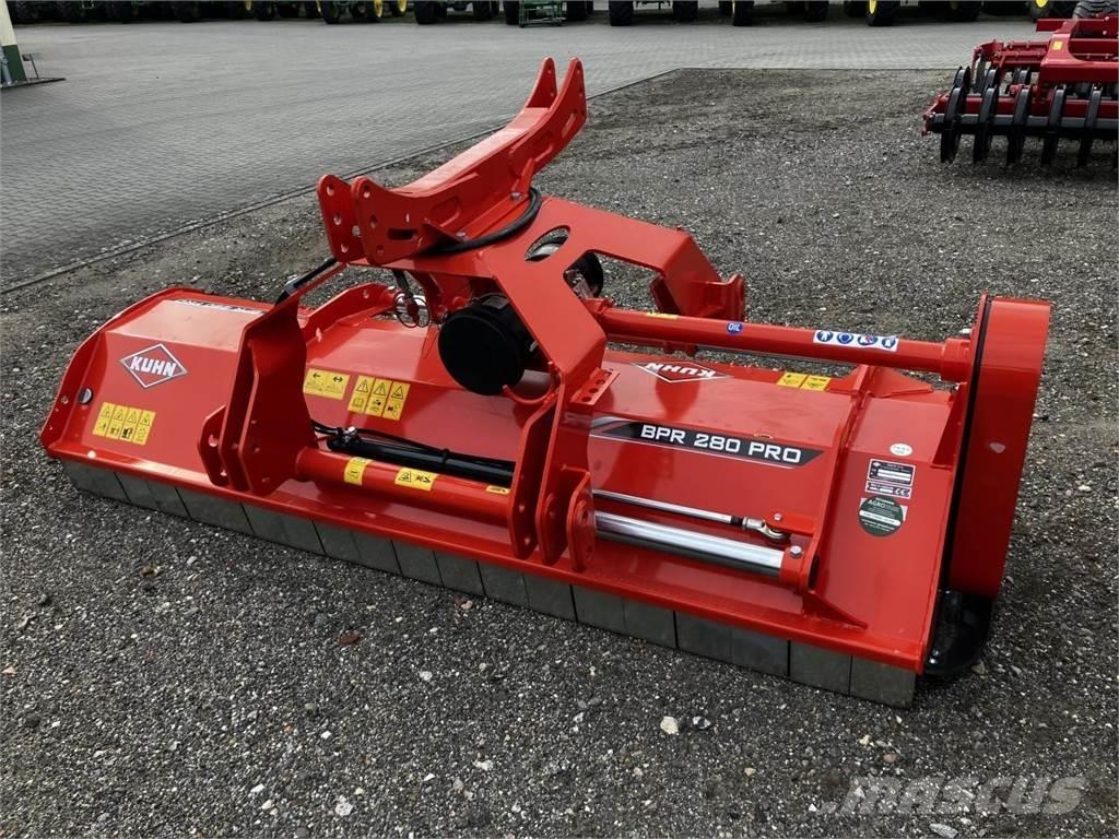 Kuhn BPR 280 Pro 목장 제초기 및 토퍼