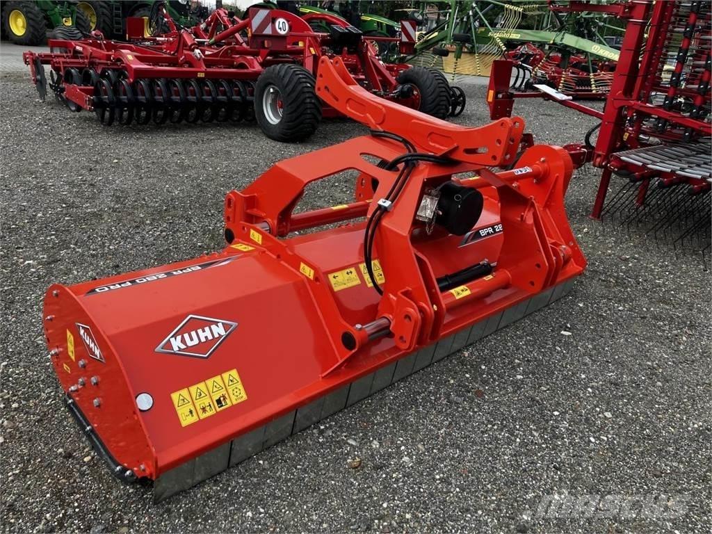 Kuhn BPR 280 Pro 목장 제초기 및 토퍼