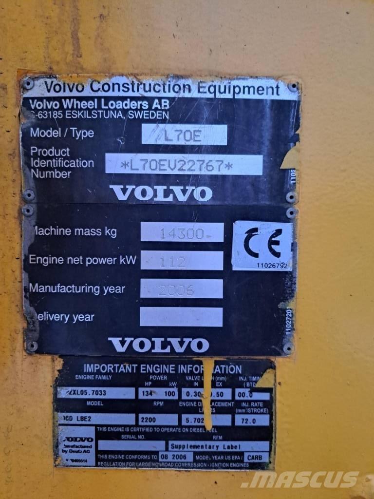 Volvo L 70 E  휠로우더