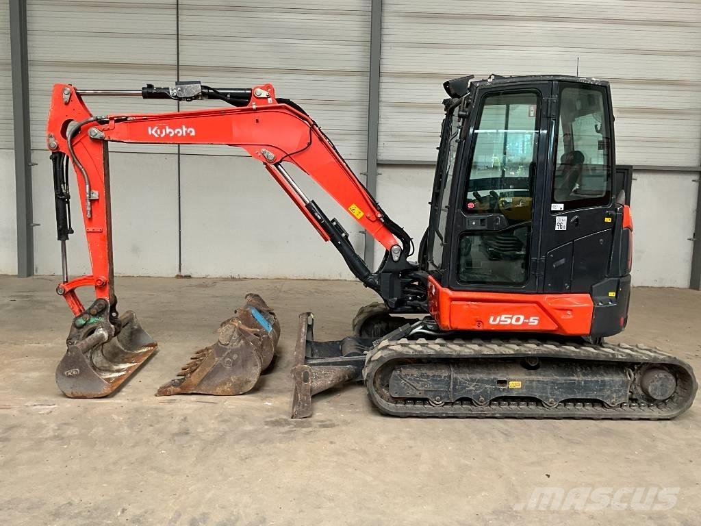 Kubota U 50-5 소형 굴삭기 7톤 미만