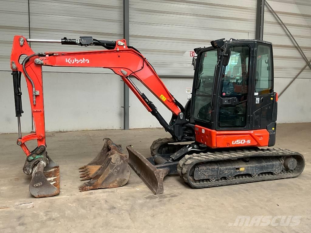 Kubota U 50-5 소형 굴삭기 7톤 미만