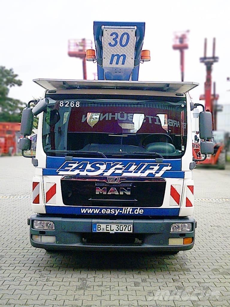 Palfinger P 300 KS 트럭 탑재 고소작업대