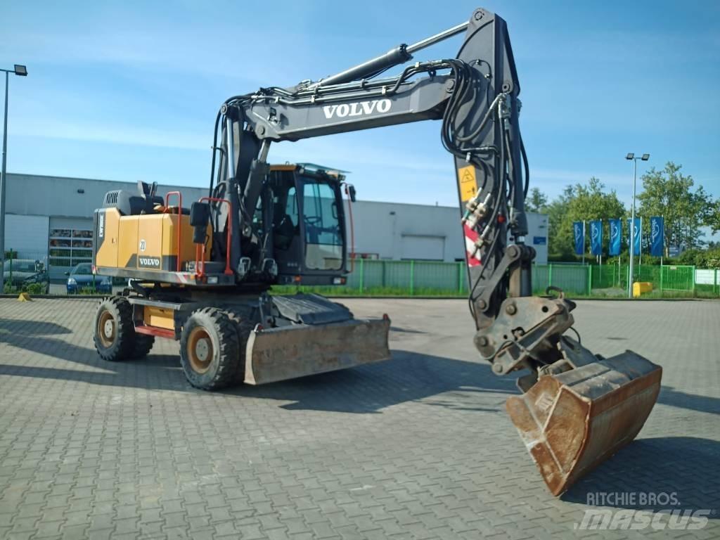 Volvo EW 180 E  휠 굴삭기