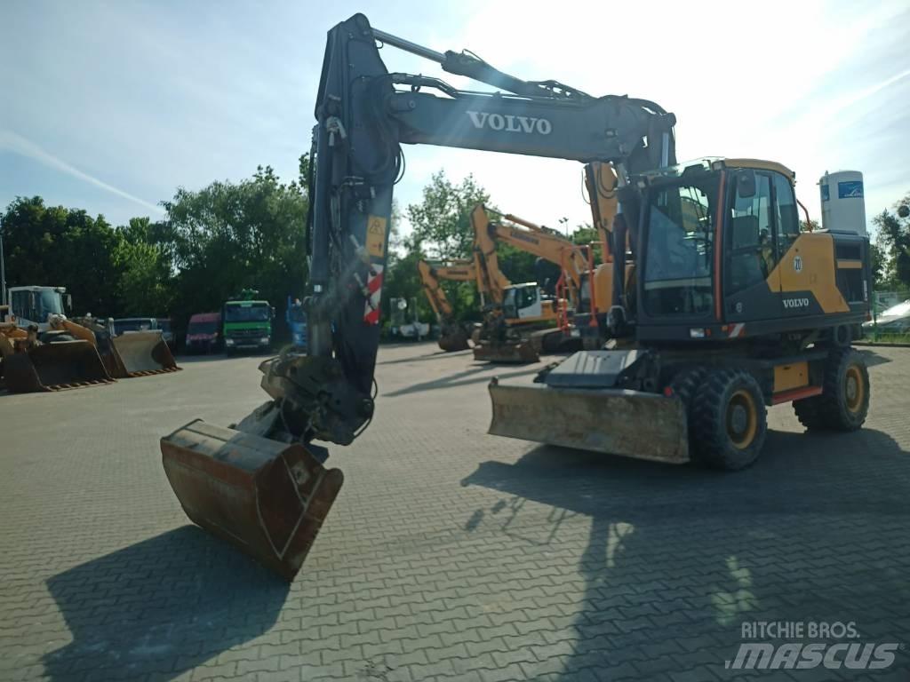 Volvo EW 180 E  휠 굴삭기